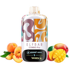 Elf Bar Combo Pro 30000 Персик + Потрійне Манго 5%