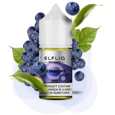 Сольова рідина ELFLIQ 30 мл Чорниця