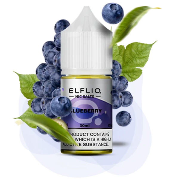 Сольова рідина ELFLIQ 30 мл Чорниця