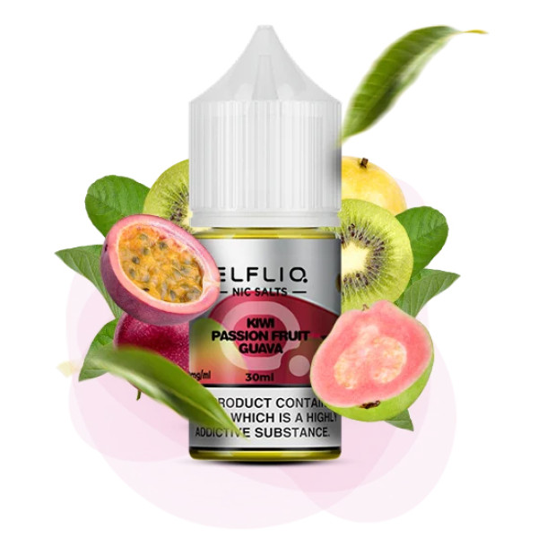 Сольова рідина ELFLIQ 30 мл Ківі Гуава Маракуйя