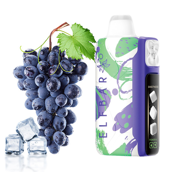Elf Bar Sweet King 30000 Виноград Лід 5%
