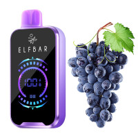 Ельф Бар FS18000 Ароматний Виноград Лiд