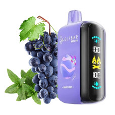 Ельф Бар 25000 Виноград М'ята