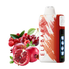 Ельф Бар Ісе Кіng 30000 Запашні Вишня Гранат Журавлина