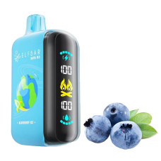 Ельф Бар Rауа D3 25000 Чорниця Лiд