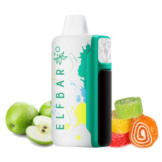 Ельф Бар Sоur Kіng 30000 Пахучі Яблуко Цукерки