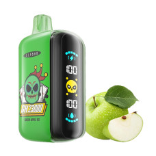 Ельф Бар GH23000 Зелене Яблуко Лiд