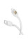 Дата кабель Hoco U124 Stone silicone power-off Type-C to Lightning (1.2m)
