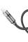 Дата кабель Hoco U122 Lantern Transparent Discovery Edition Type-C to Lightning (1.2m)