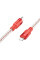 Дата кабель Hoco X99 Crystal Junction PD 27W Type-C to Lightning (1m)