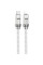 Дата кабель Hoco U113 Solid 20W Type-C to Lightning (1m)