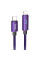 Дата кабель Hoco U125 Benefit 27W Type-C to Lightning with display (1.2m)
