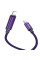Дата кабель Hoco U125 Benefit 27W Type-C to Lightning with display (1.2m)