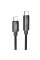 Дата кабель Hoco U125 Benefit 100W Type-C to Type-C with display (1.2m)