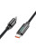 Дата кабель Hoco U125 Benefit 100W Type-C to Type-C with display (1.2m)
