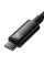 Дата кабель Baseus Tungsten Gold Type-C to Type-C Cable 240W (1m) (CAWJ04000)
