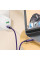 Дата кабель Hoco U125 Benefit 100W Type-C to Type-C with display (1.2m)
