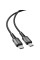 Дата кабель Acefast C1-09 USB-C to USB-C PD240W 40Gbps USB 4 aluminum alloy (1m)
