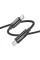 Дата кабель Hoco U126 Lantern 100W Type-C to Type-C (1.2m)