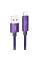 Дата кабель Hoco U125 Benefit 2.4A USB to Lightning with display (1.2m)