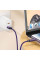 Дата кабель Hoco U125 Benefit 2.4A USB to Lightning with display (1.2m)