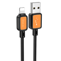 Дата кабель Hoco X108 Benefit USB to Lightning 2.4A (1m)