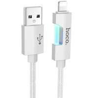 Дата кабель Hoco U123 Regent colorful 2.4A USB to Lightning (1.2m)