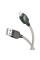 Дата кабель Hoco U124 Stone silicone power-off USB to Lightning (1.2m)