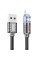 Дата кабель Hoco U122 Lantern Transparent Discovery Edition USB to Lightning (1.2m)