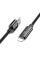 Дата кабель Hoco U125 Benefit 2.4A USB to Lightning with display (1.2m)