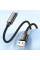 Дата кабель Hoco U125 Benefit 2.4A USB to Lightning with display (1.2m)