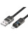 Дата кабель Hoco U137 Line with display USB to Lightning 2.4A/12W (1.2m)