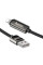 Дата кабель Hoco U137 Line with display USB to Lightning 2.4A/12W (1.2m)