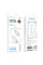Дата кабель Borofone BX112 Lemon USB to Type-C 3.0A (1m)