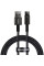 Дата кабель Baseus Tungsten Gold USB to Type-C Cable 100W (1m) (CAWJ00000)