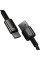 Дата кабель Baseus Tungsten Gold USB to Type-C Cable 100W (1m) (CAWJ00000)