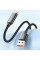 Дата кабель Hoco U125 Benefit 5A USB to Type-C with display (1.2m)