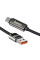 Дата кабель Hoco U137 Line with display USB to Type-C 5A/66W (1.2m)