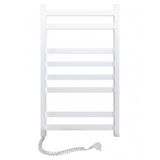 Електрична рушникосушарка SANTAN Драбина Авангард 480×800 біла, лівостороння, без терморегулятора